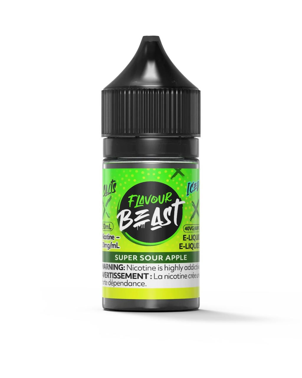 Super Sour Apple by Flavour Beast Salt by FLAVOUR BEAST — view 1