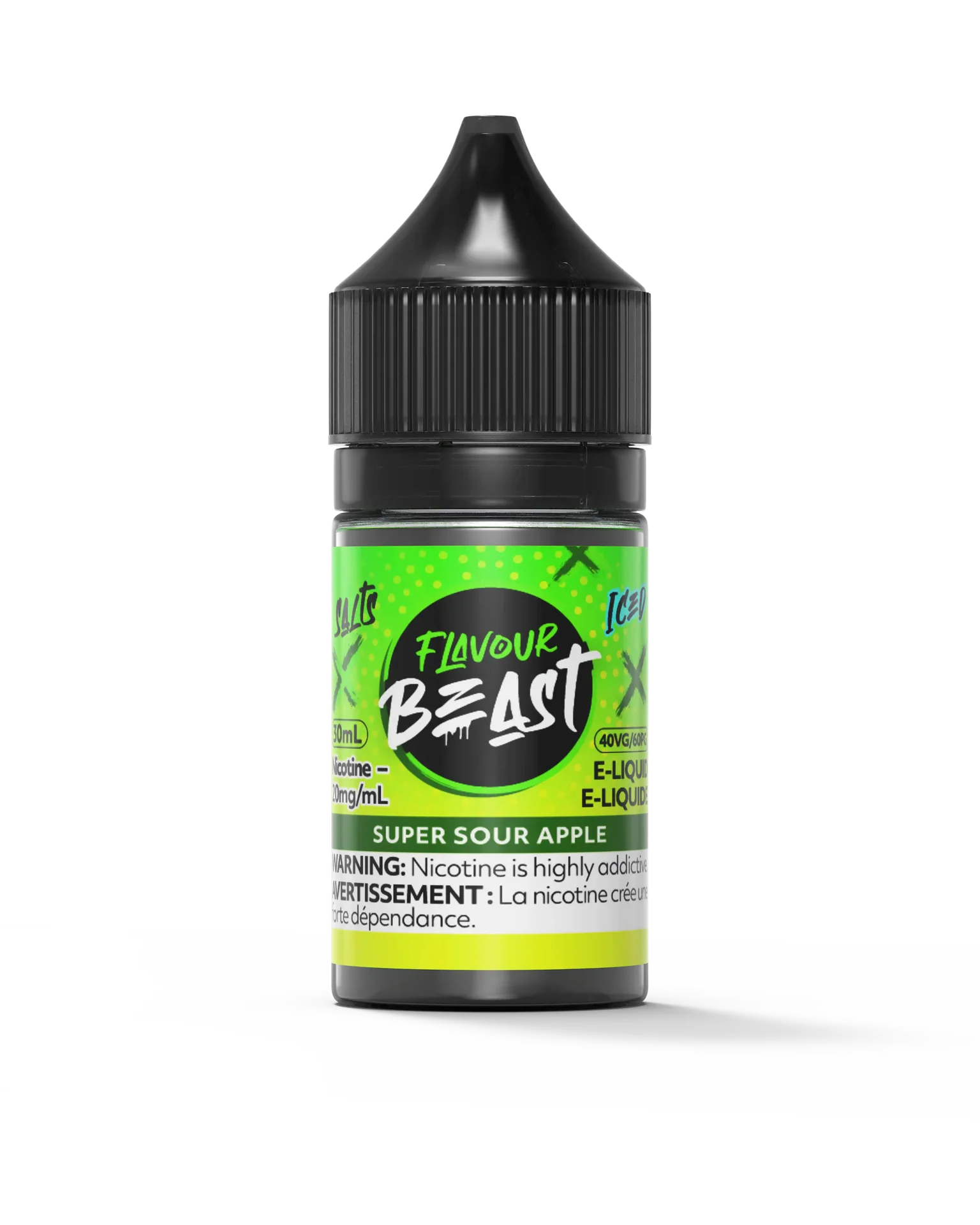 Super Sour Apple by Flavour Beast Salt by FLAVOUR BEAST — view 1