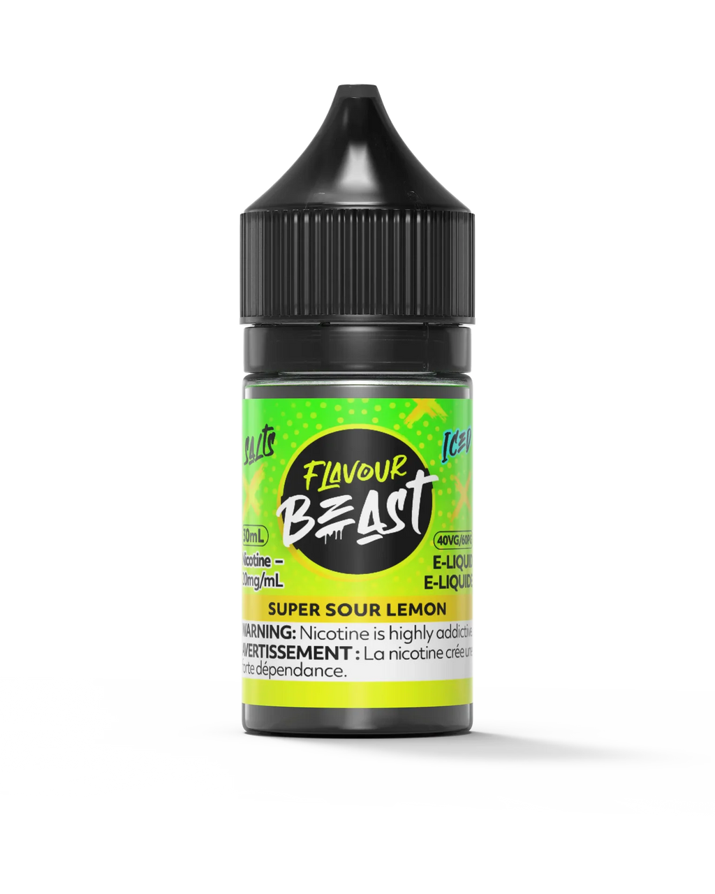 Super Sour Lemon by Flavour Beast Salt by FLAVOUR BEAST — view 1