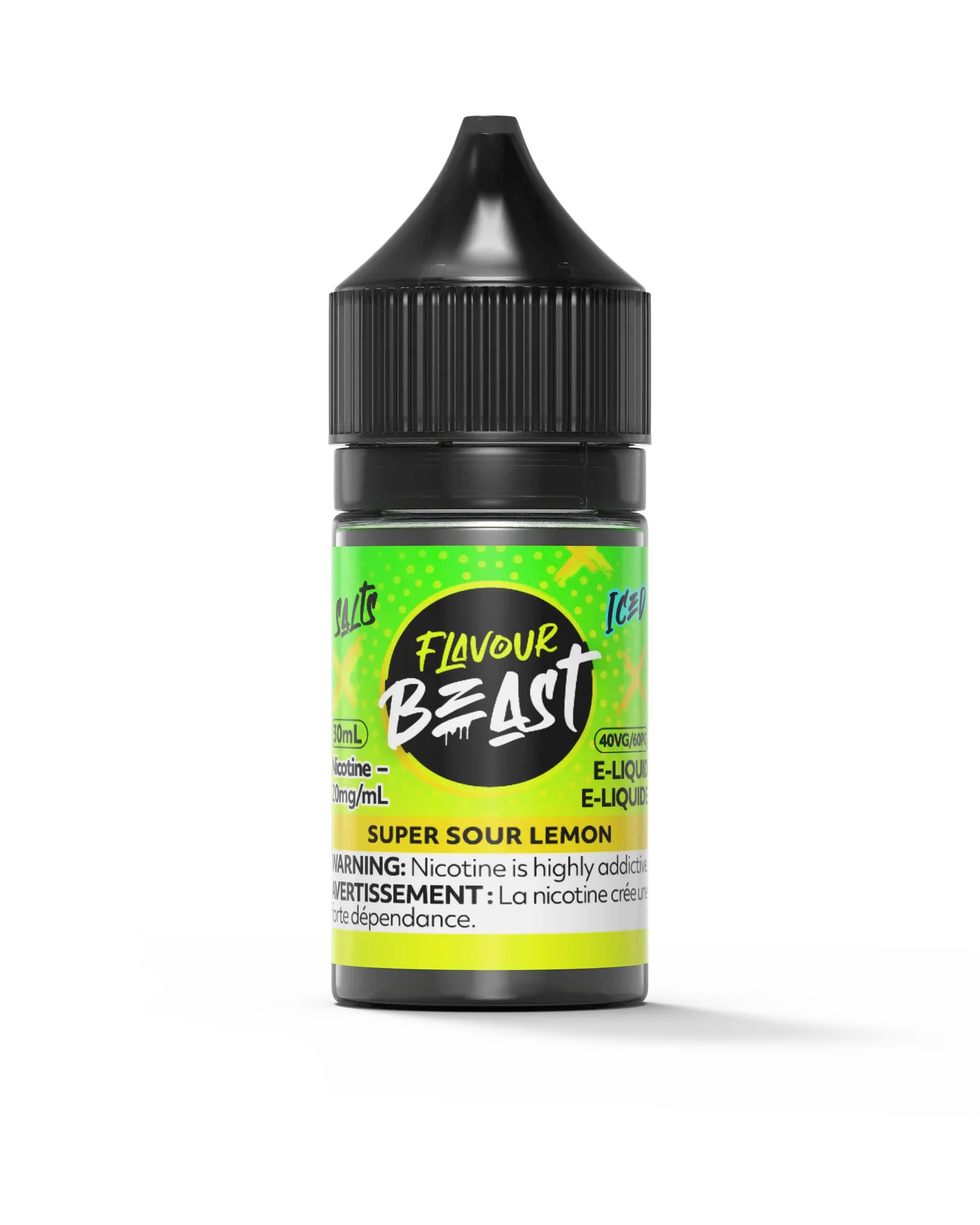 Super Sour Lemon by Flavour Beast Salt by FLAVOUR BEAST — view 1