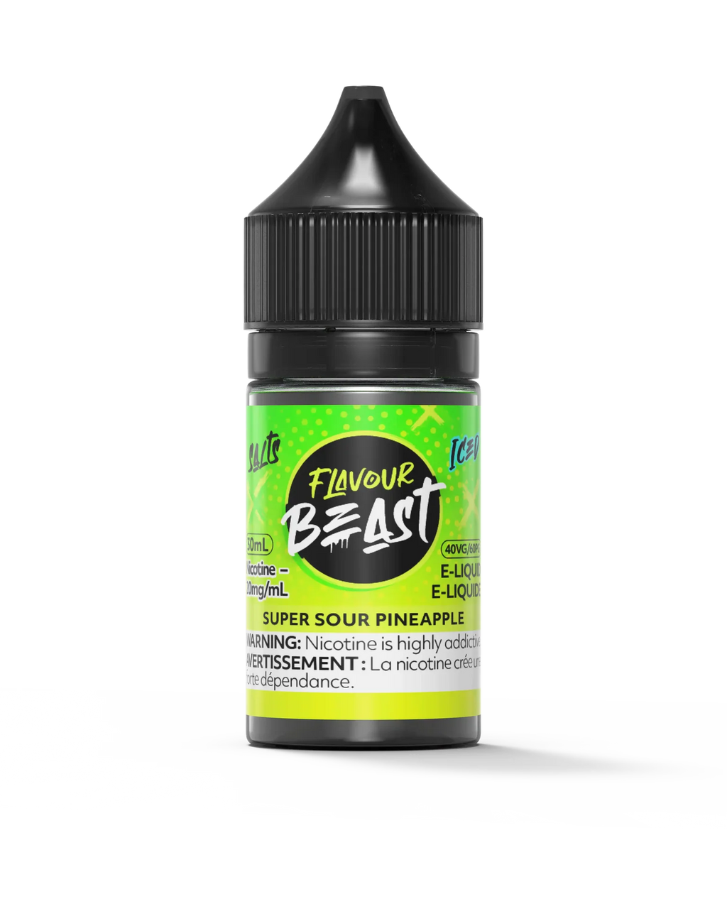 Super Sour Pineapple by Flavour Beast Salt by FLAVOUR BEAST — view 1