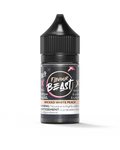 Flavour Beast Salt Wicked White Peach 30mL e-liquid bottle with black cap and pink/white label.