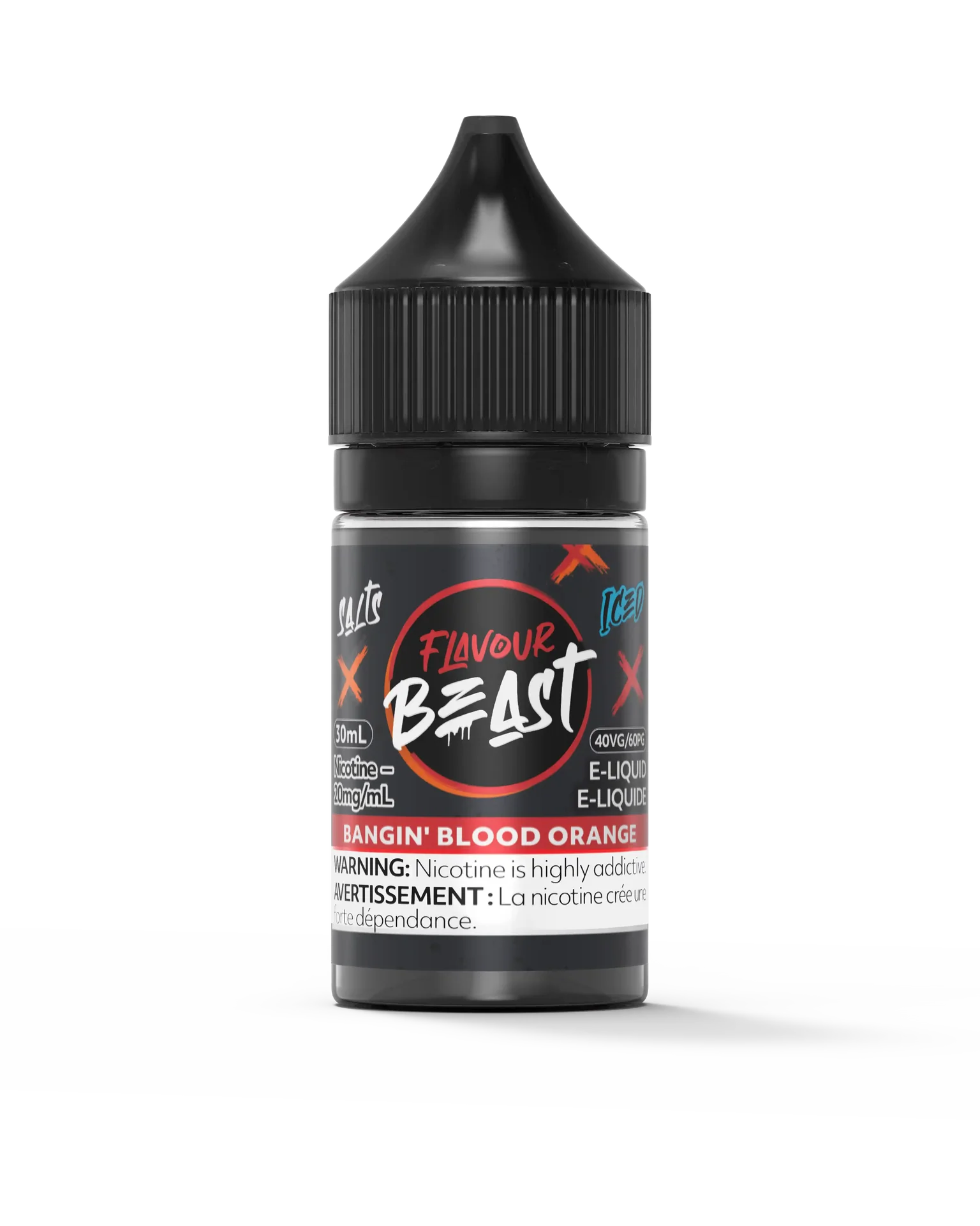 Bangin' Blood Orange Iced by Flavour Beast Salt by FLAVOUR BEAST — view 1