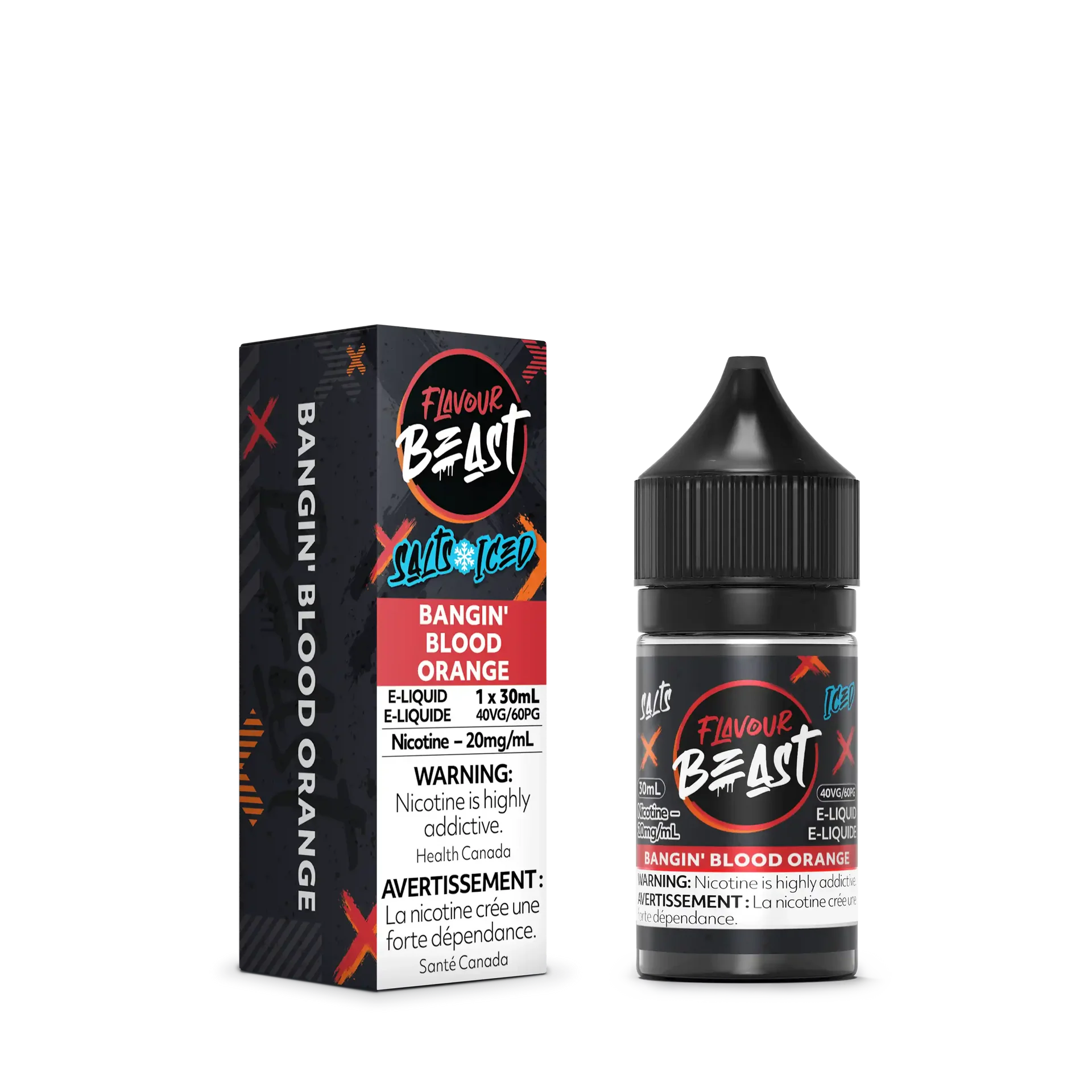 Bangin' Blood Orange Iced by Flavour Beast Salt by FLAVOUR BEAST — view 2