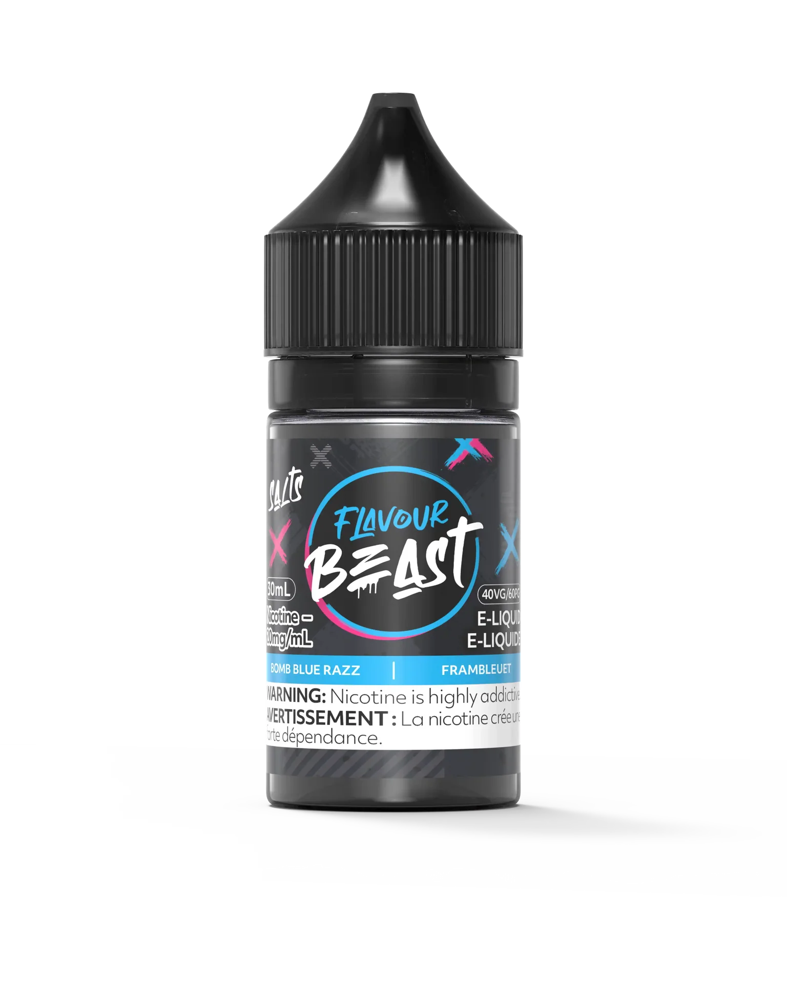 Bomb Blue Razz by Flavour Beast Salt by FLAVOUR BEAST — view 1