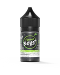 Flavour Beast Salt Gusto Green Apple 30mL e-liquid bottle with black cap and green/black label.