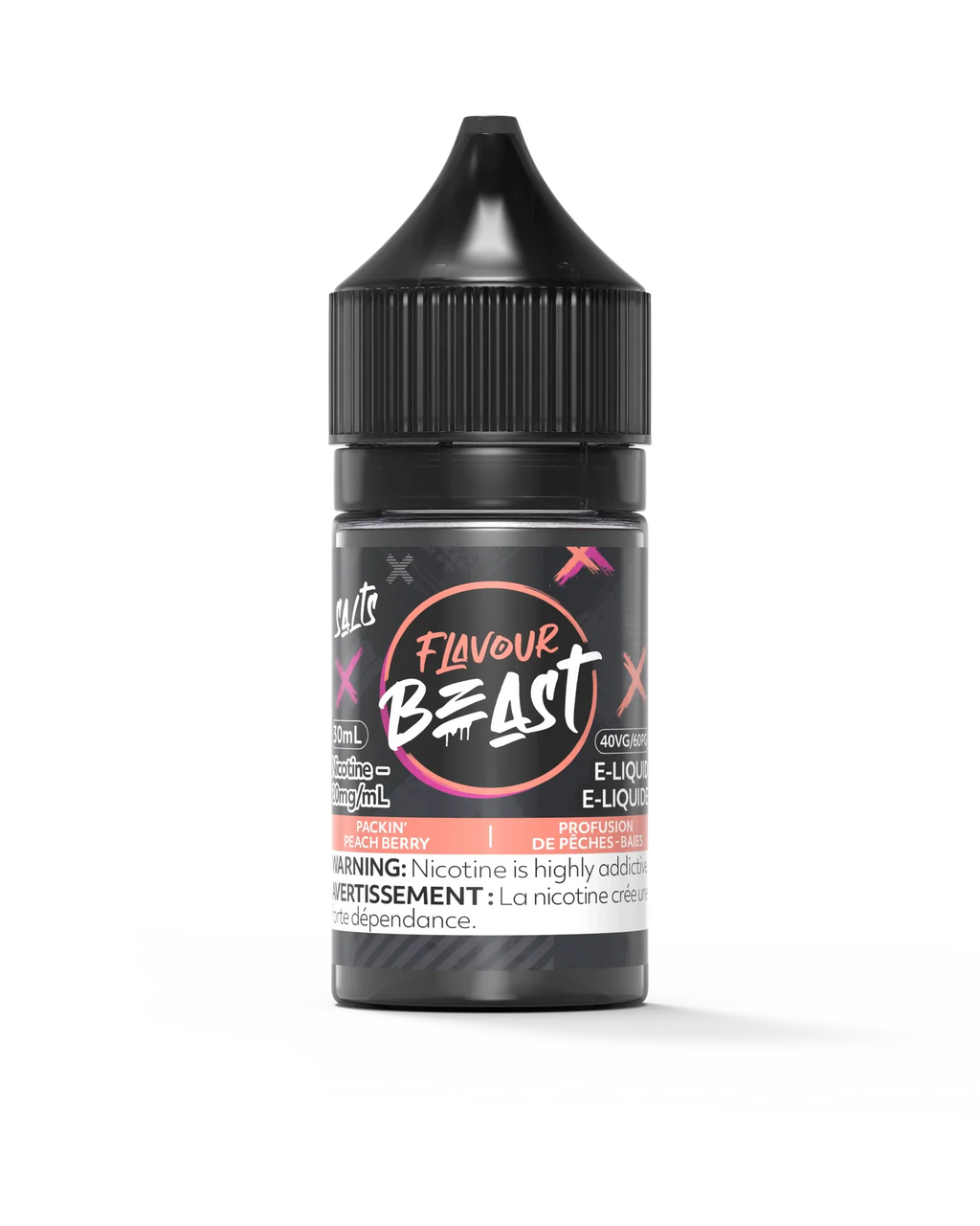 Packin Peach Berry by Flavour Beast Salt by FLAVOUR BEAST — view 1