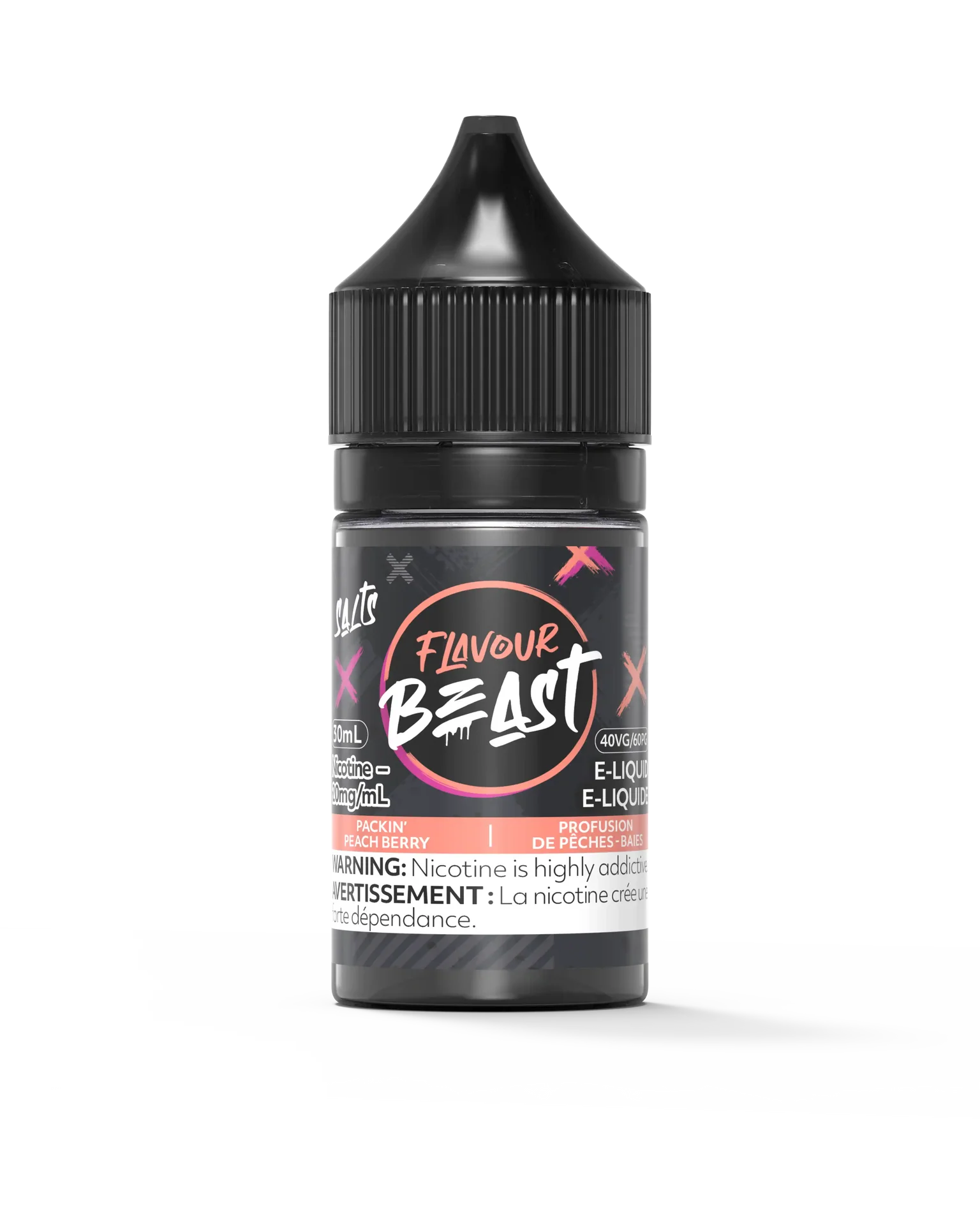 Packin Peach Berry by Flavour Beast Salt by FLAVOUR BEAST — view 1