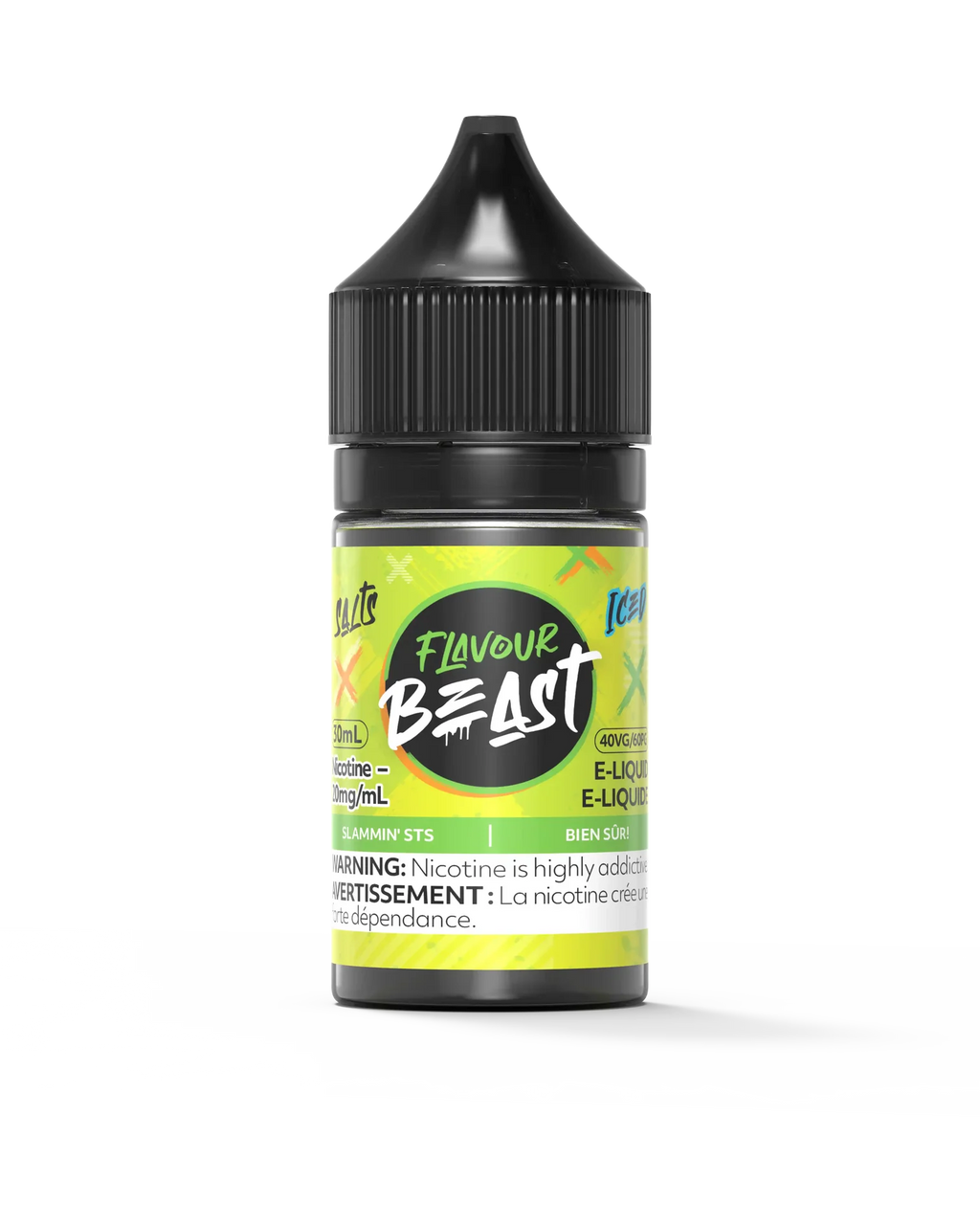 Slammin STS Iced by Flavour Beast Salt - view 1