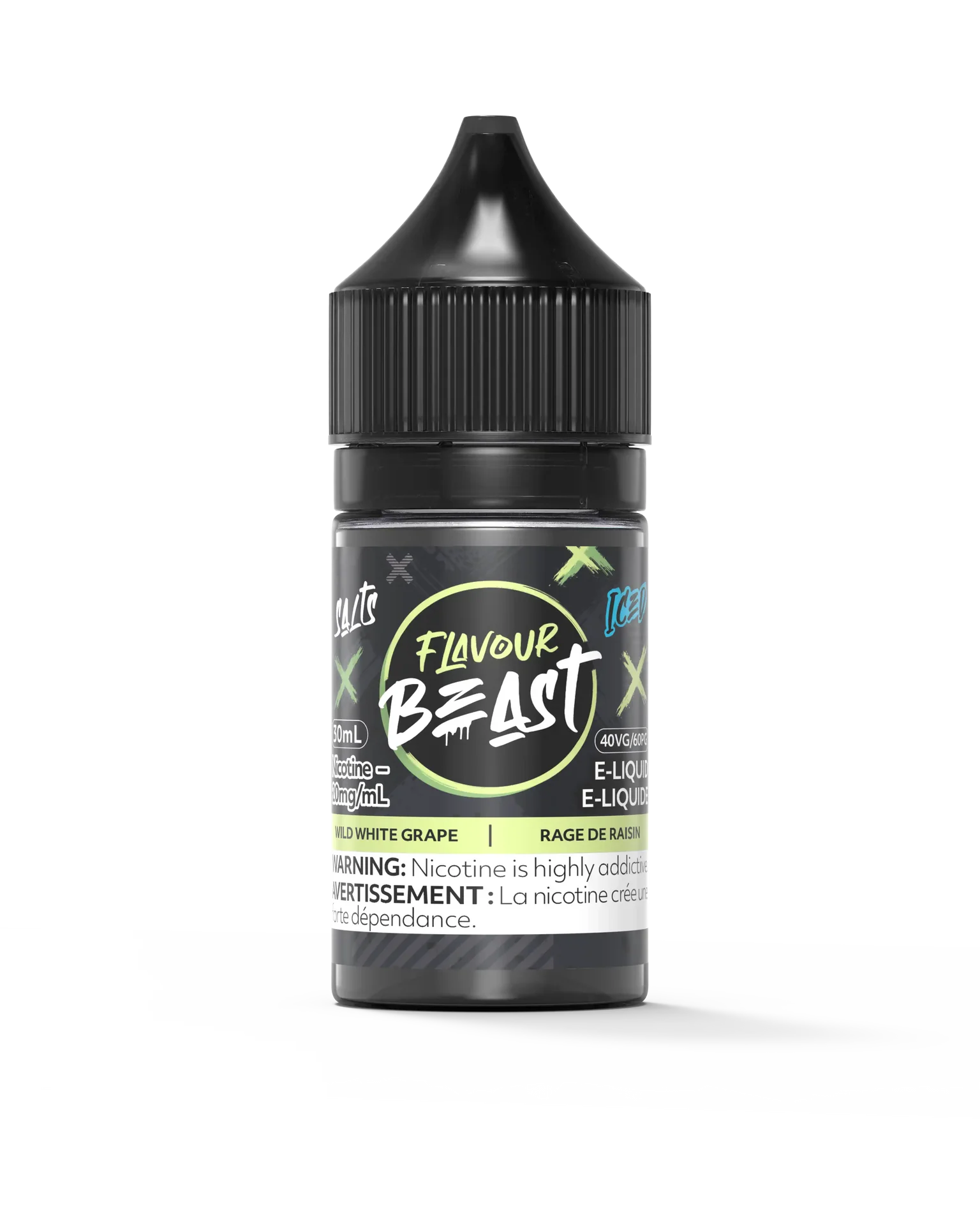 Wild White Grape Iced by Flavour Beast Salt by FLAVOUR BEAST — view 1