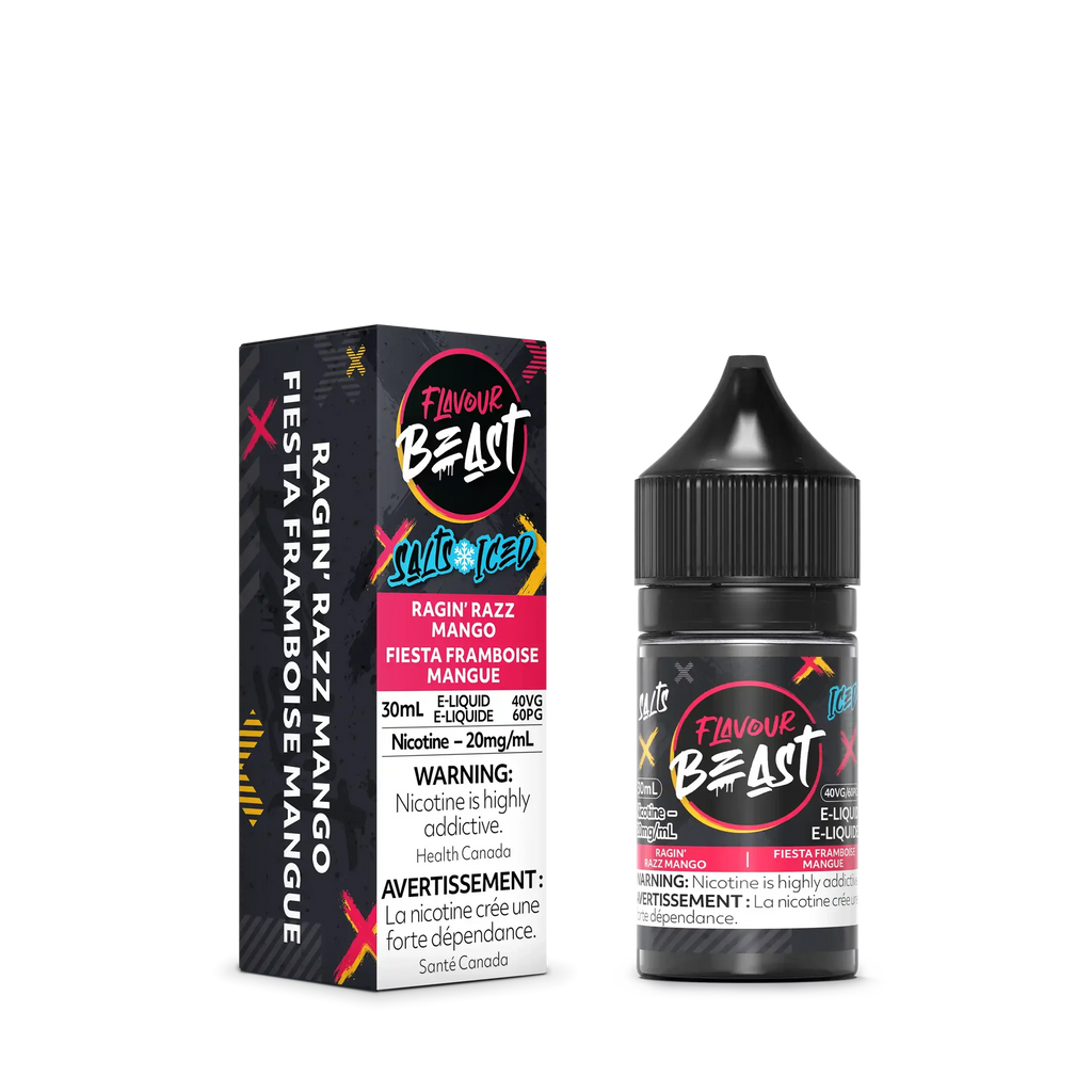 Ragin' Razz Mango Iced by Flavour Beast Salt - view 4