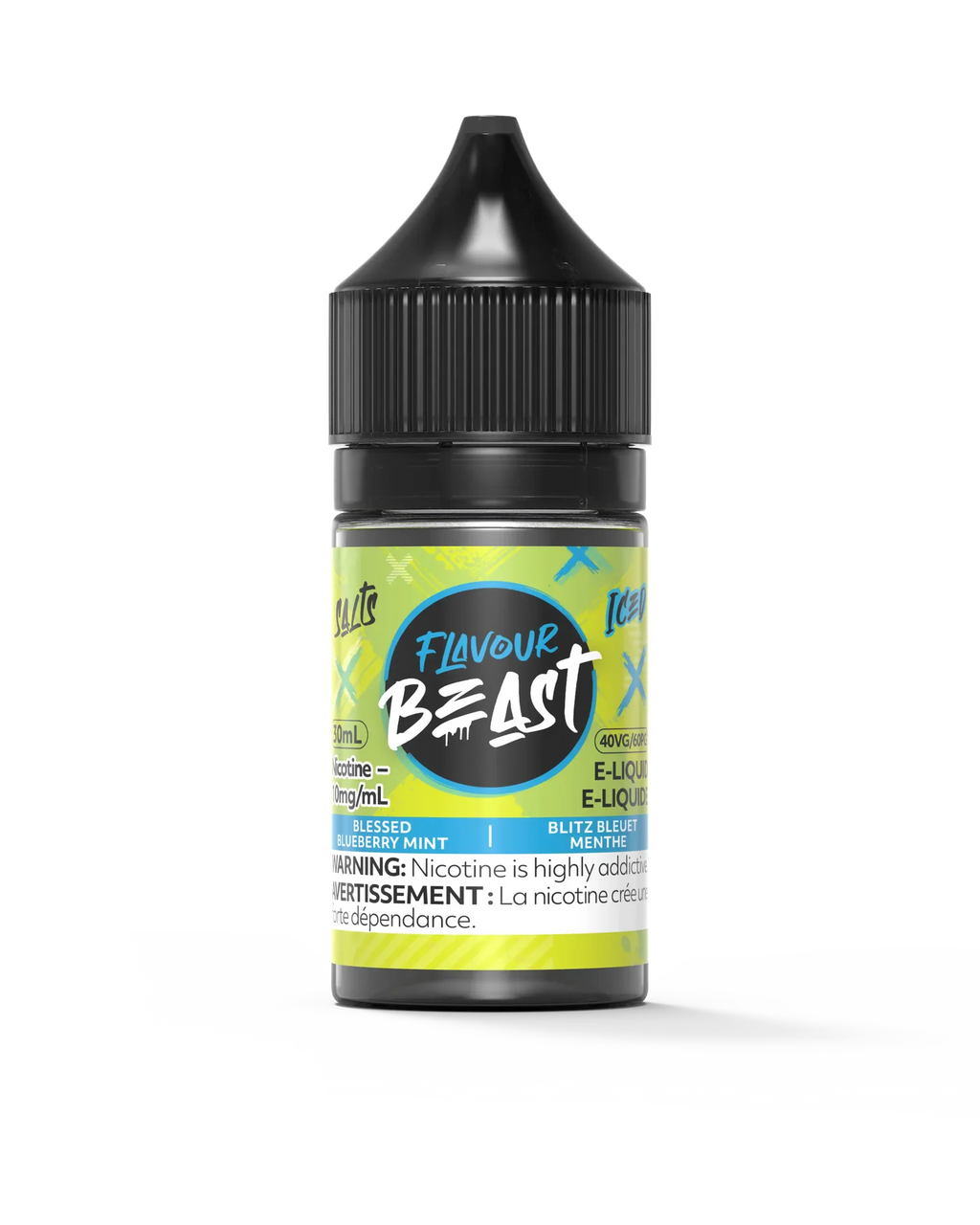 Blessed Blueberry Mint Iced by Flavour Beast Salt - view 1
