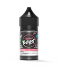 Flavour Beast Salt Weekend Watermelon Iced 30mL e-liquid bottle with black cap and pink label.