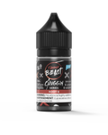 Flavour Beast Chuggin' Series Salt Root B Iced 30mL e-liquid bottle with black cap and label.