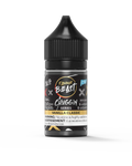 Flavour Beast Chuggin' Series Salt Vanilla Classic Iced 30mL e-liquid bottle with black cap and label.