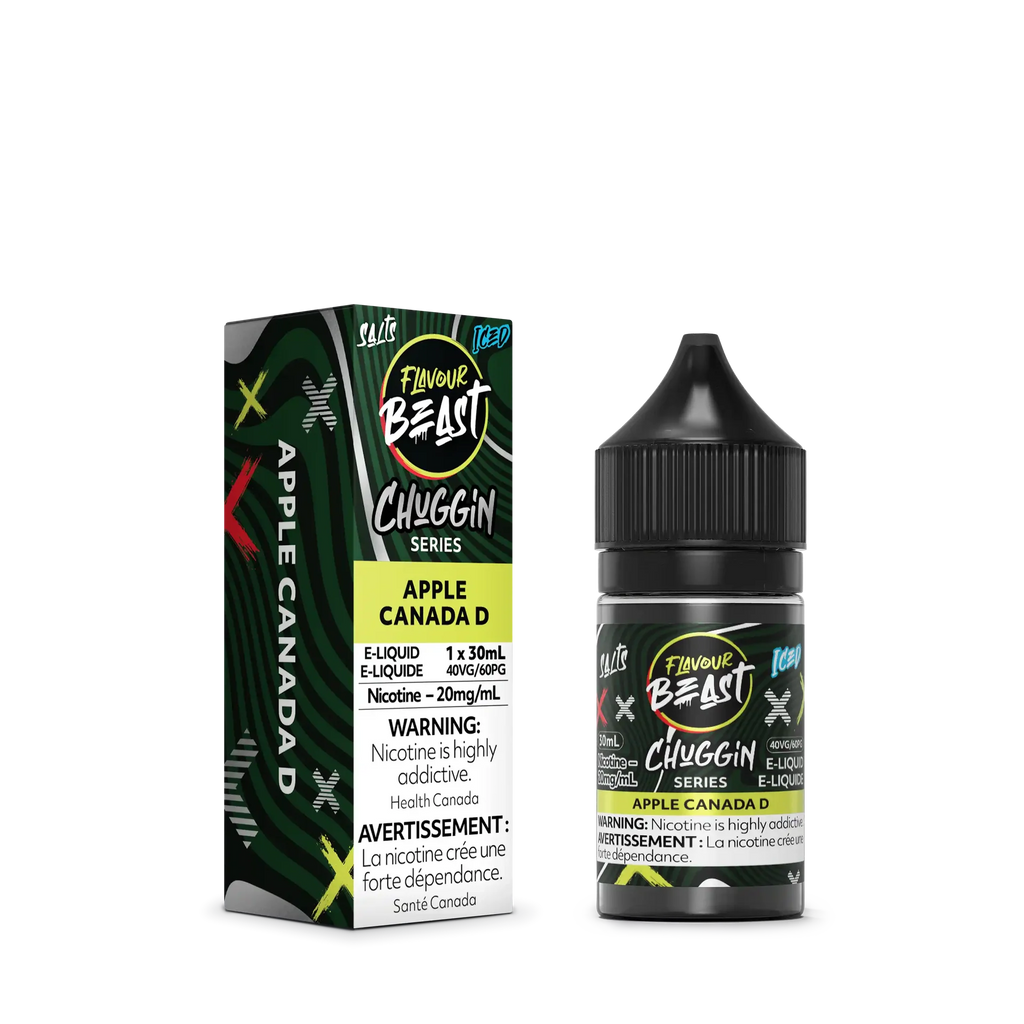 Apple Canada D Iced by Flavour Beast Chuggin' Series Salt by FLAVOUR BEAST — view 2