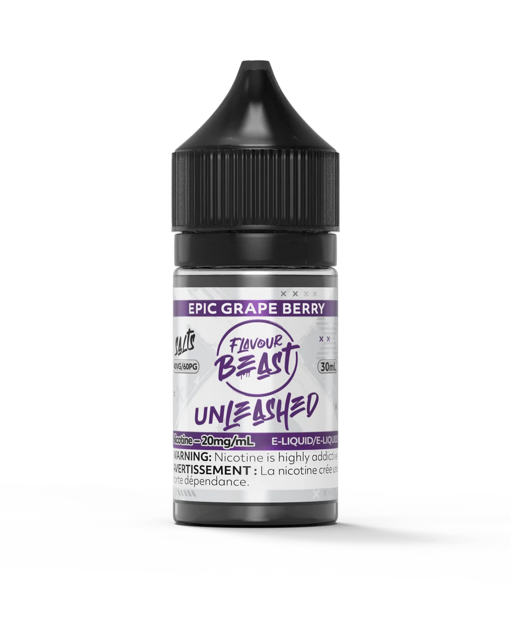 Epic Grape Berry by Flavour Beast Unleashed Salt by FLAVOUR BEAST — view 1