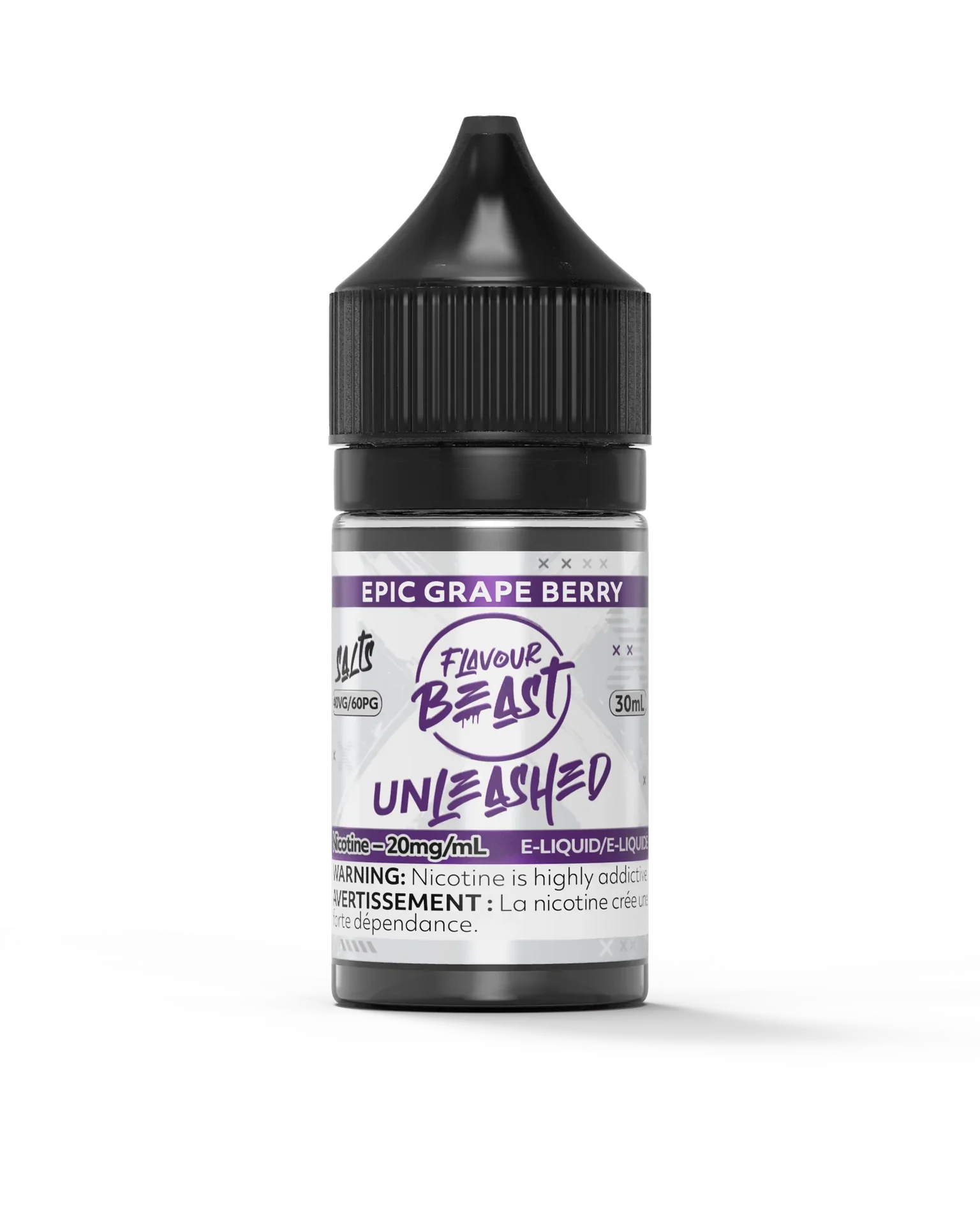 Epic Grape Berry by Flavour Beast Unleashed Salt by FLAVOUR BEAST — view 1