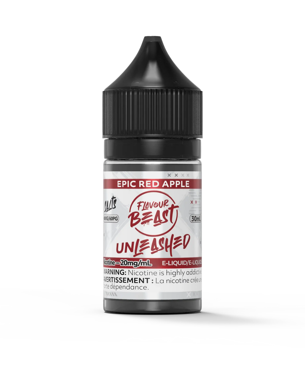 Epic Red Apple by Flavour Beast Unleashed Salt by FLAVOUR BEAST — view 1