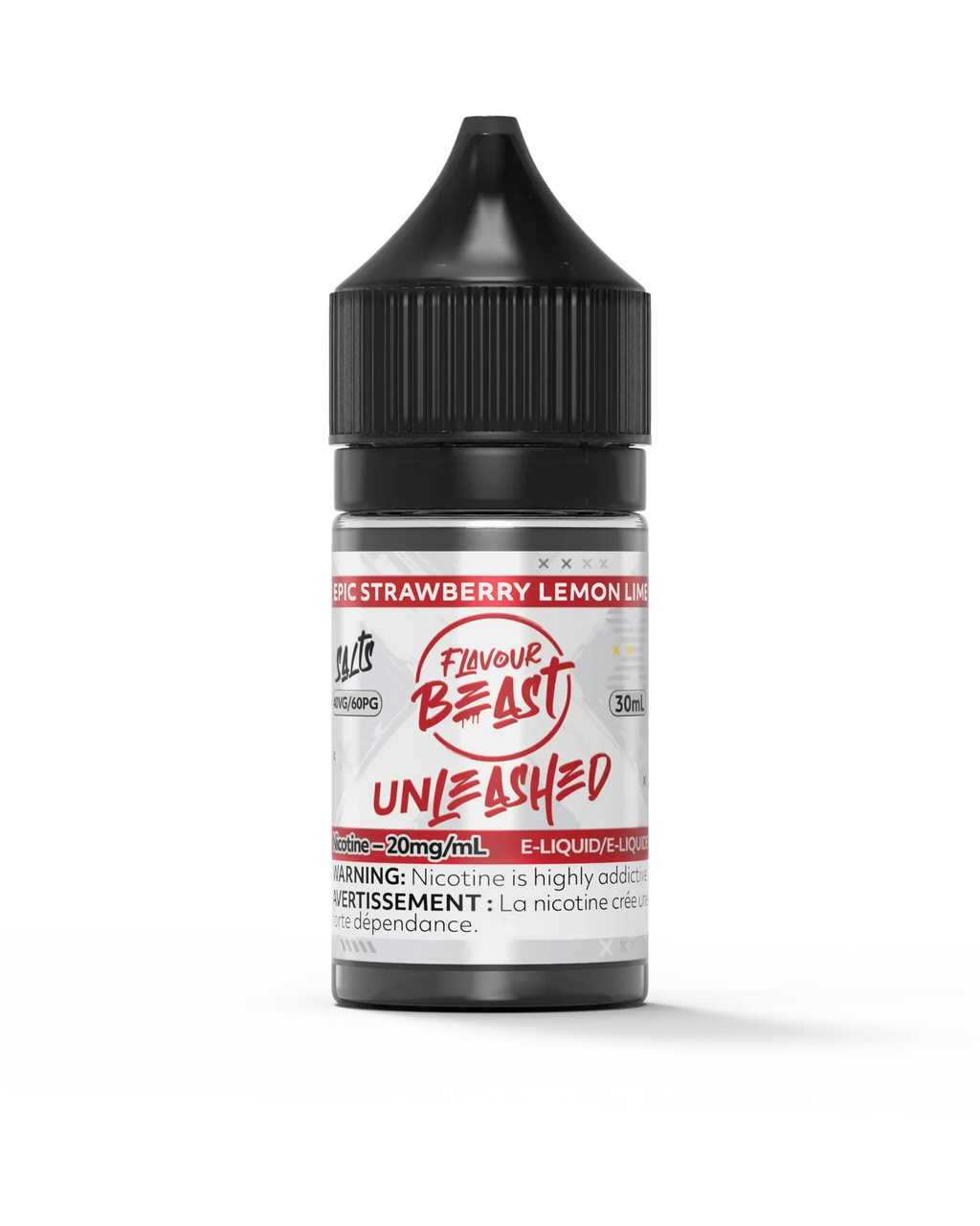 Epic Strawberry Lemon Lime by Flavour Beast Unleashed Salt by FLAVOUR BEAST — view 1