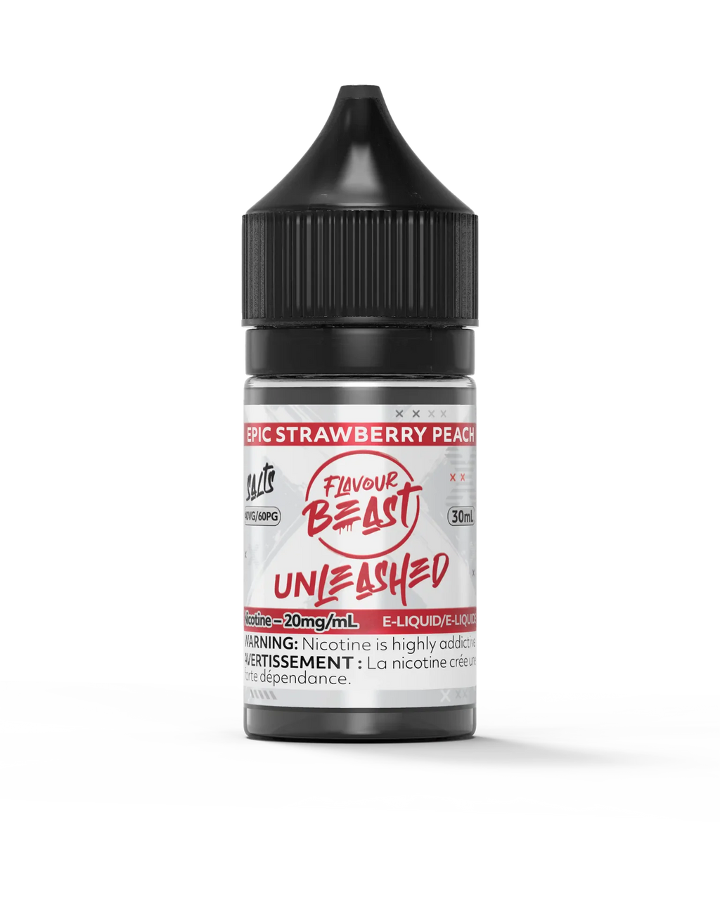 Epic Strawberry Peach by Flavour Beast Unleashed Salt by FLAVOUR BEAST — view 1