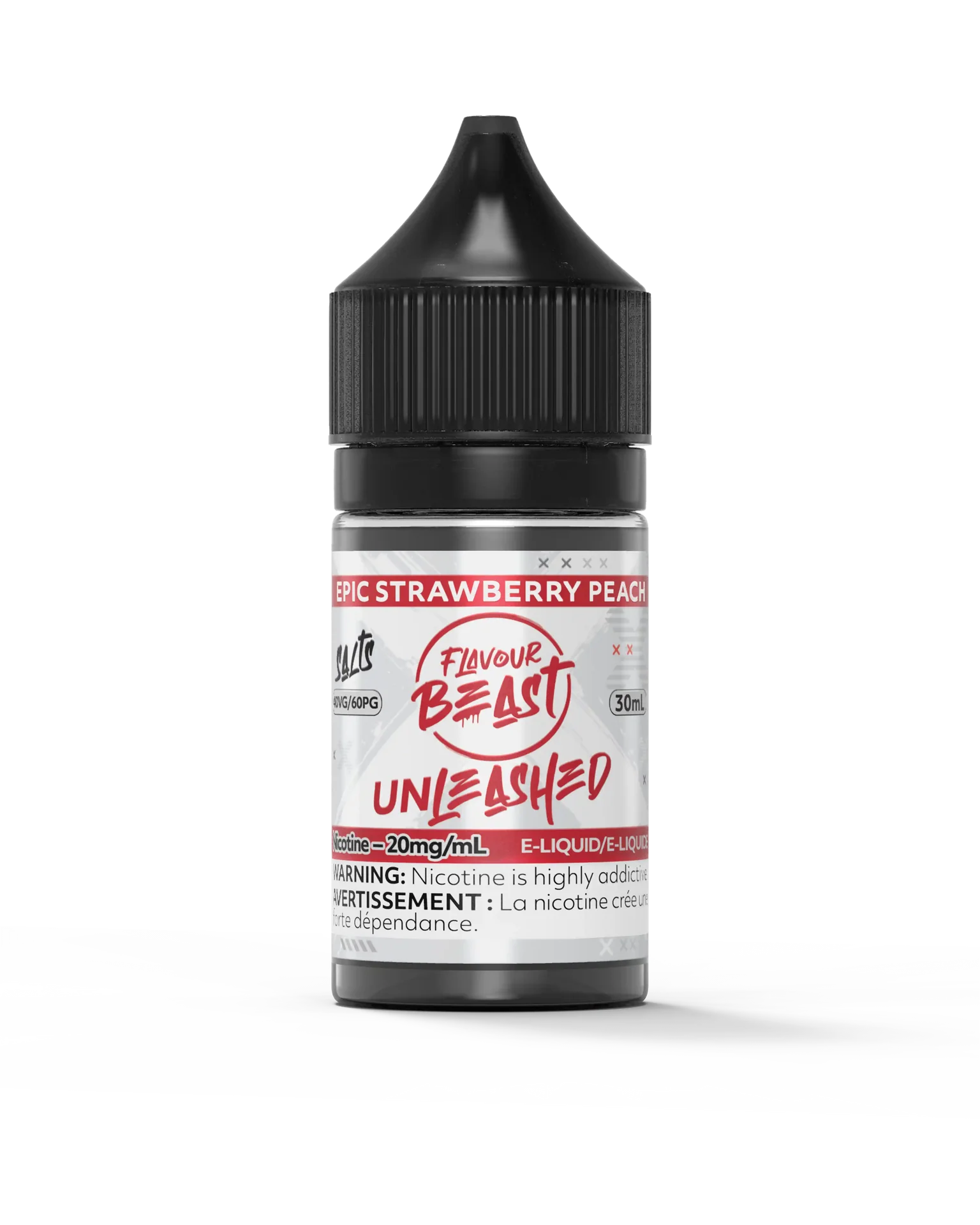 Epic Strawberry Peach by Flavour Beast Unleashed Salt by FLAVOUR BEAST — view 1