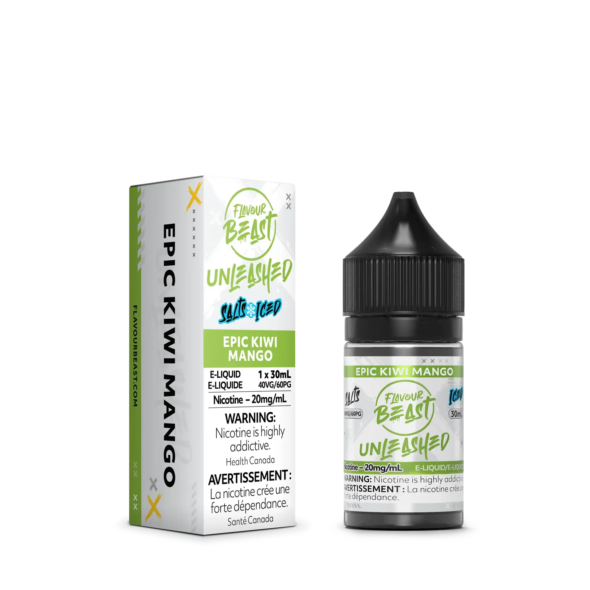 Epic Kiwi Mango Iced by Flavour Beast Unleashed Salt by FLAVOUR BEAST — view 2