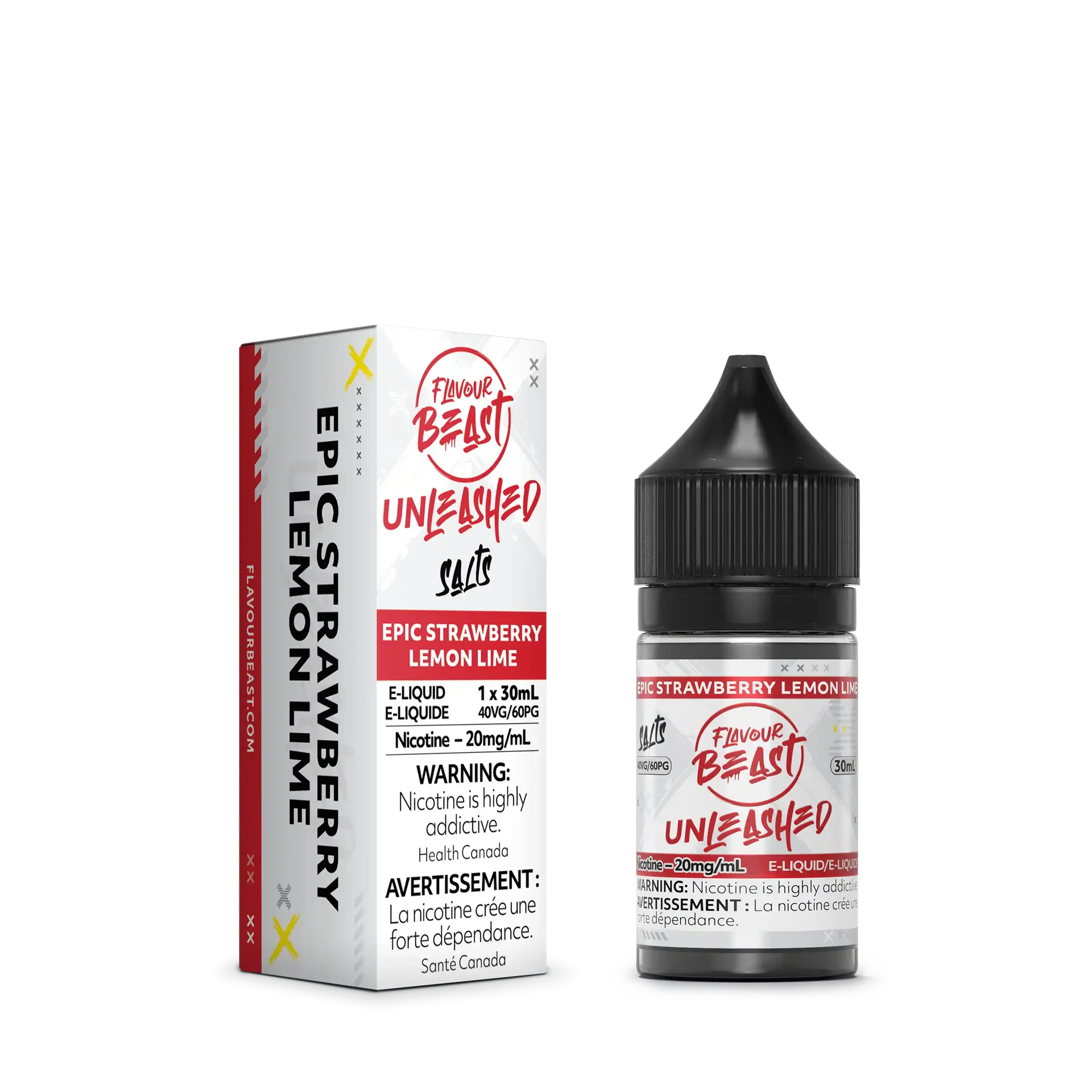 Epic Strawberry Lemon Lime by Flavour Beast Unleashed Salt by FLAVOUR BEAST — view 2