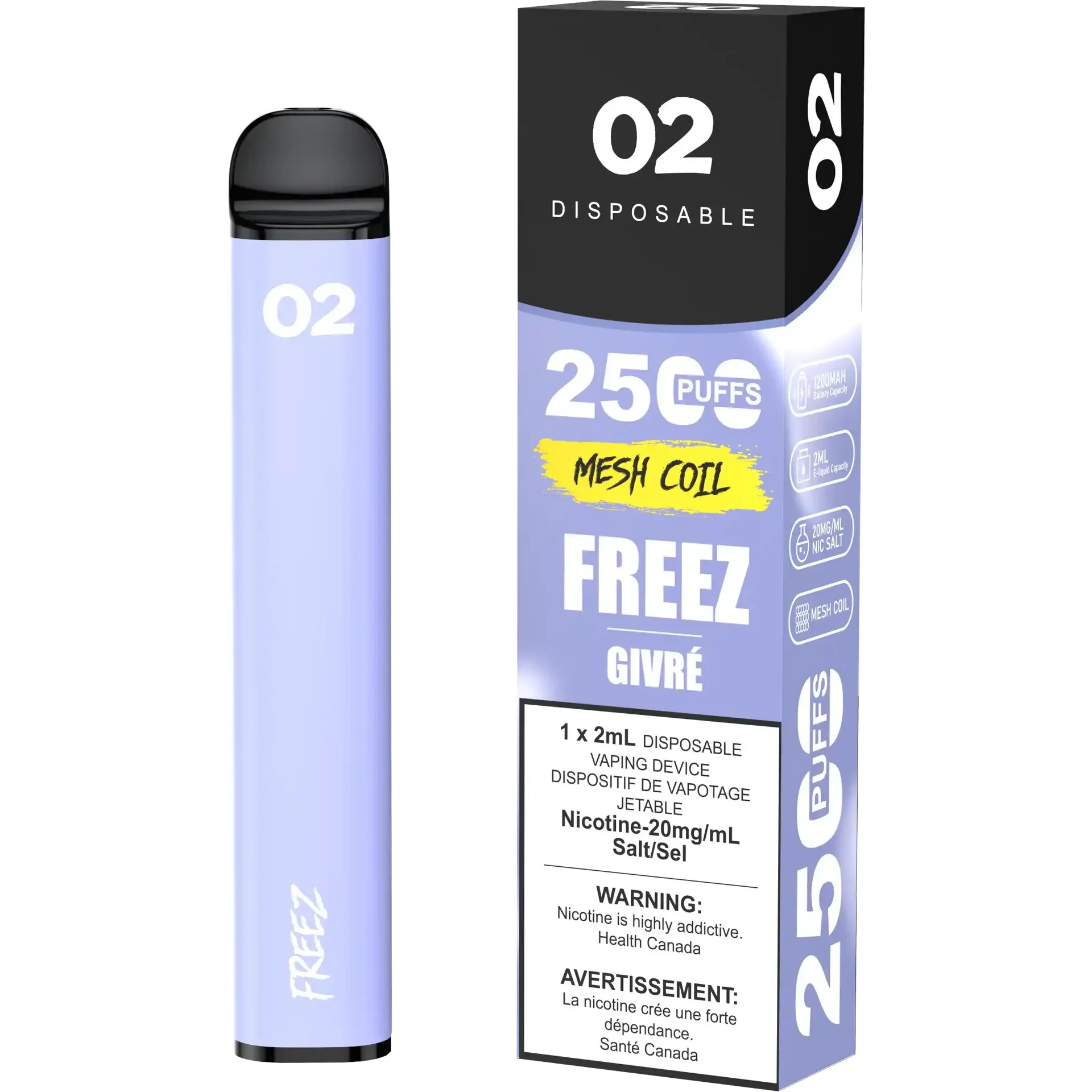 Freez O2 - Disposable 2.5K by O2
