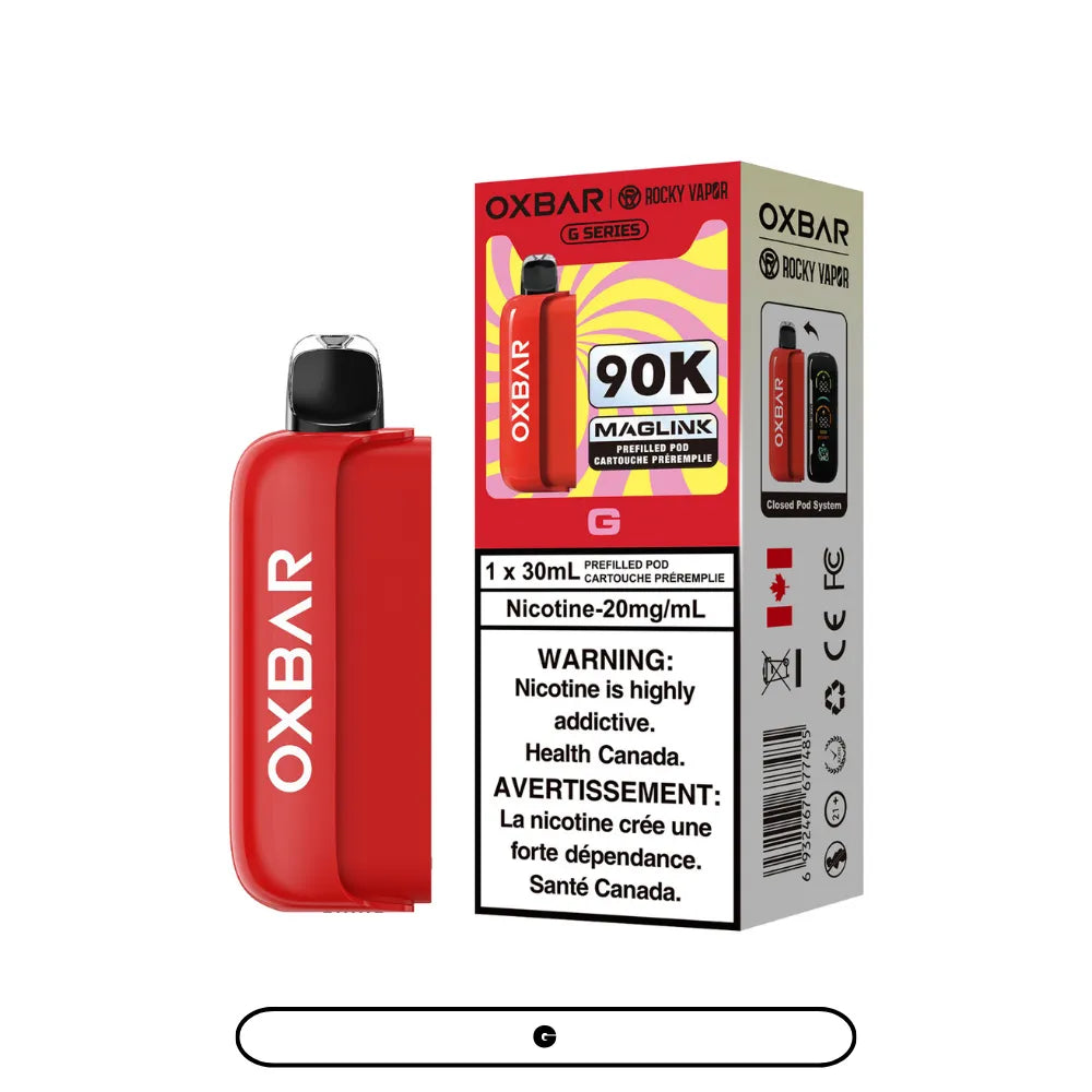 G (wiggly) Oxbar Maglink Pods (G Series) 90K by OXBAR