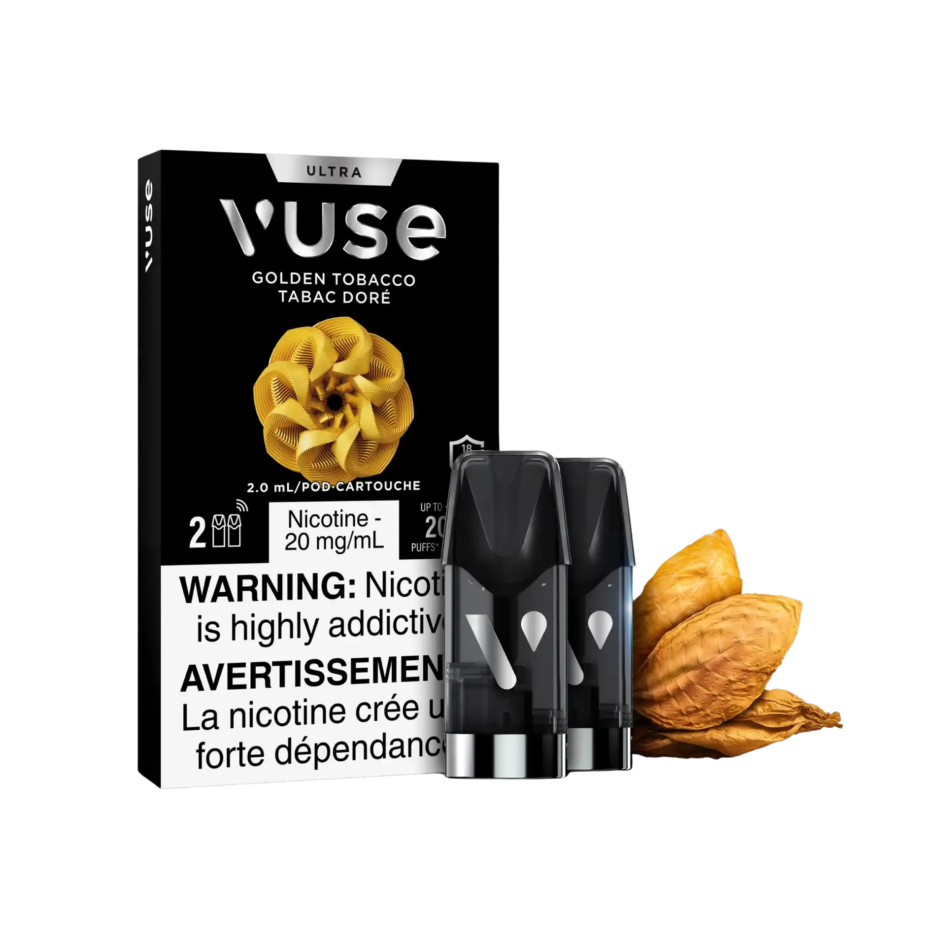 Golden Tobacco Vuse Ultra Pods by VUSE