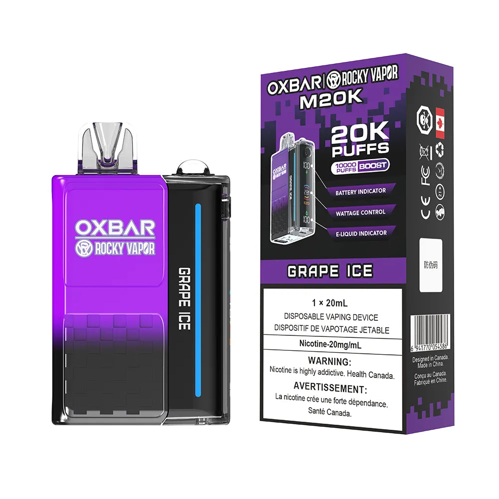 Grape Ice Oxbar M20K - Disposable Vape