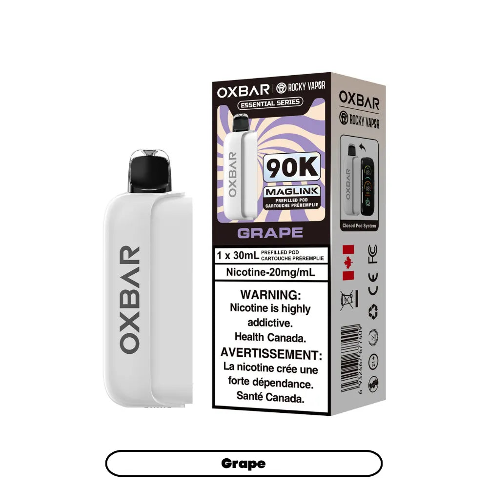 Blueberry Raspberry Peach Oxbar Maglink Pods (Essential Series) 90K