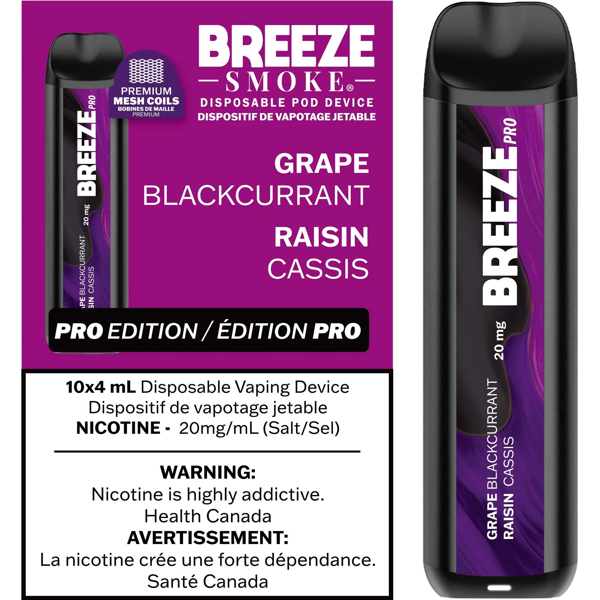 Breeze Pro 2K - Disposable Vape by BREEZE — view 24