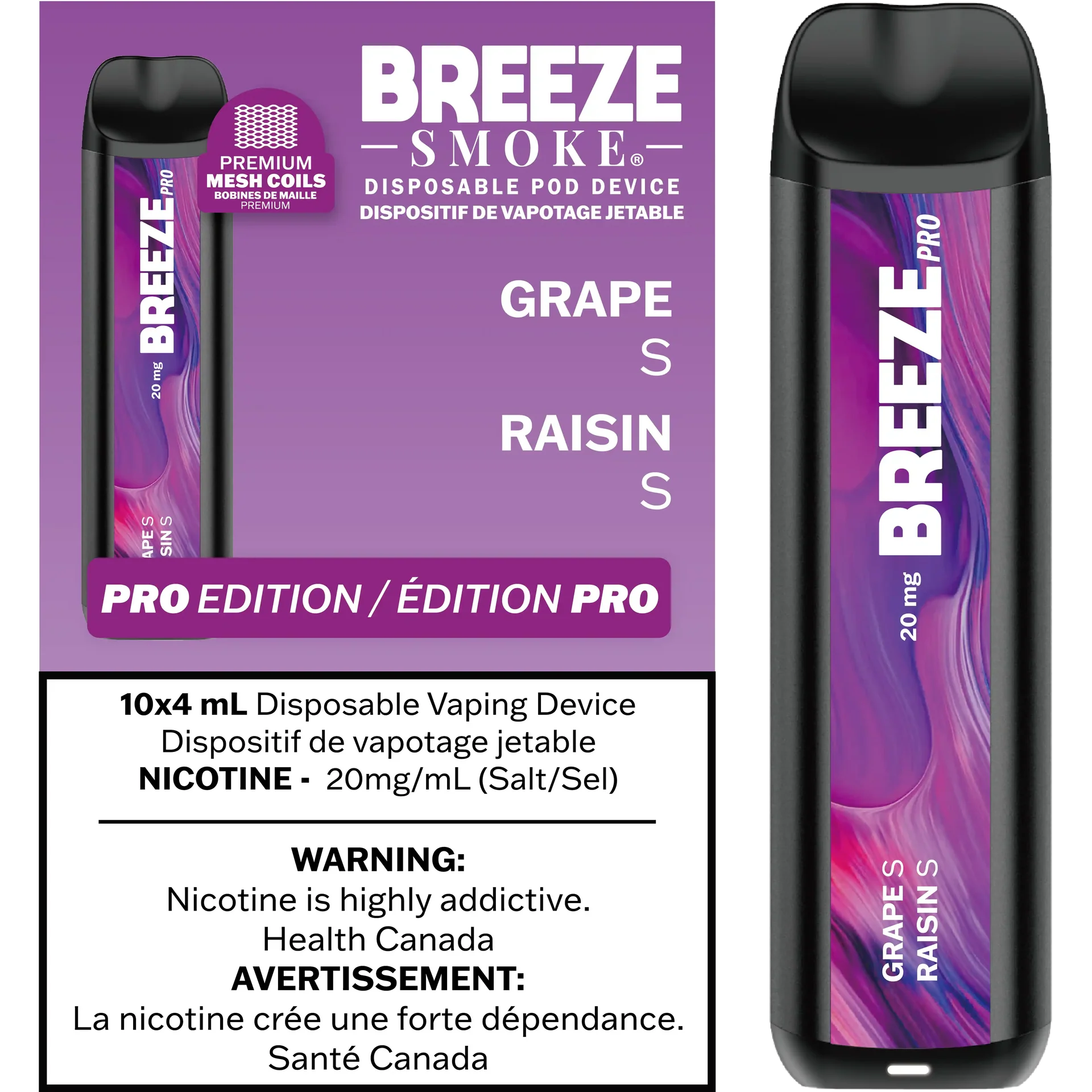 Breeze Pro 2K - Disposable Vape by BREEZE — view 26