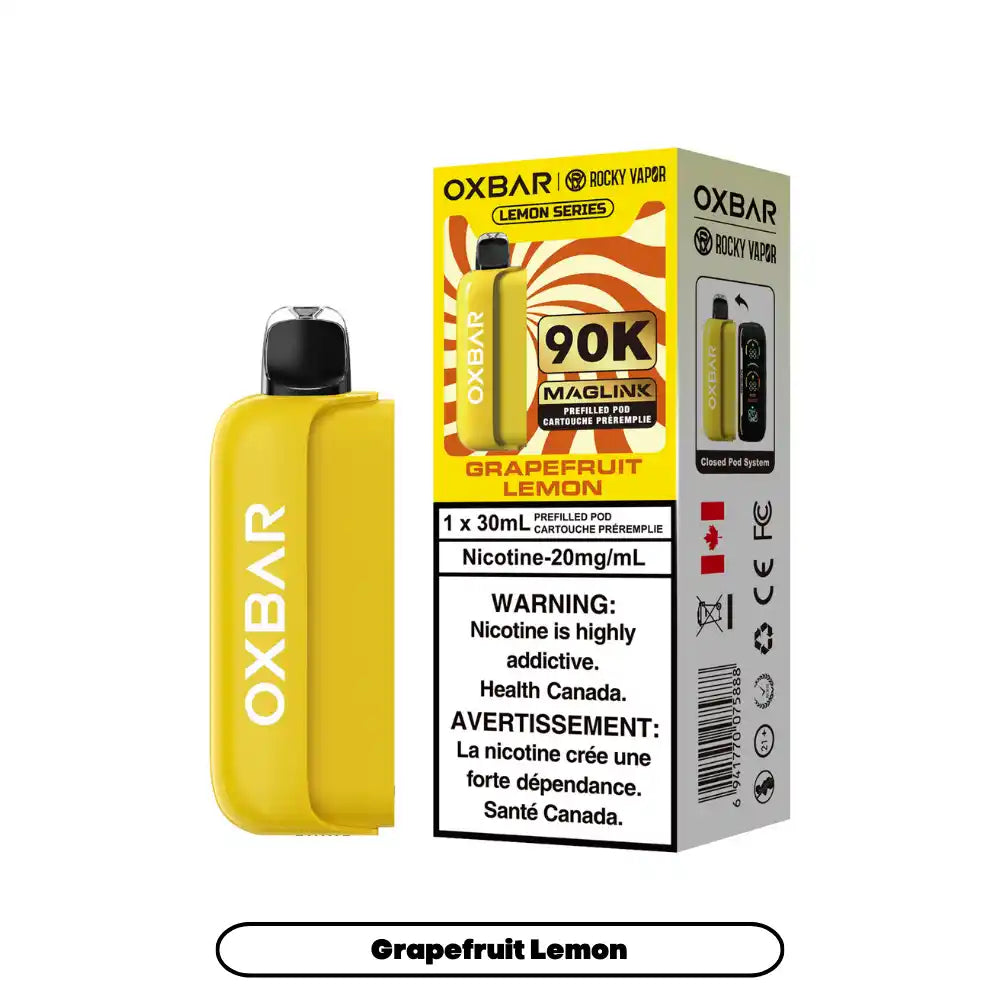 Mango Lemon Oxbar Maglink Pods (Lemon Series) 90K