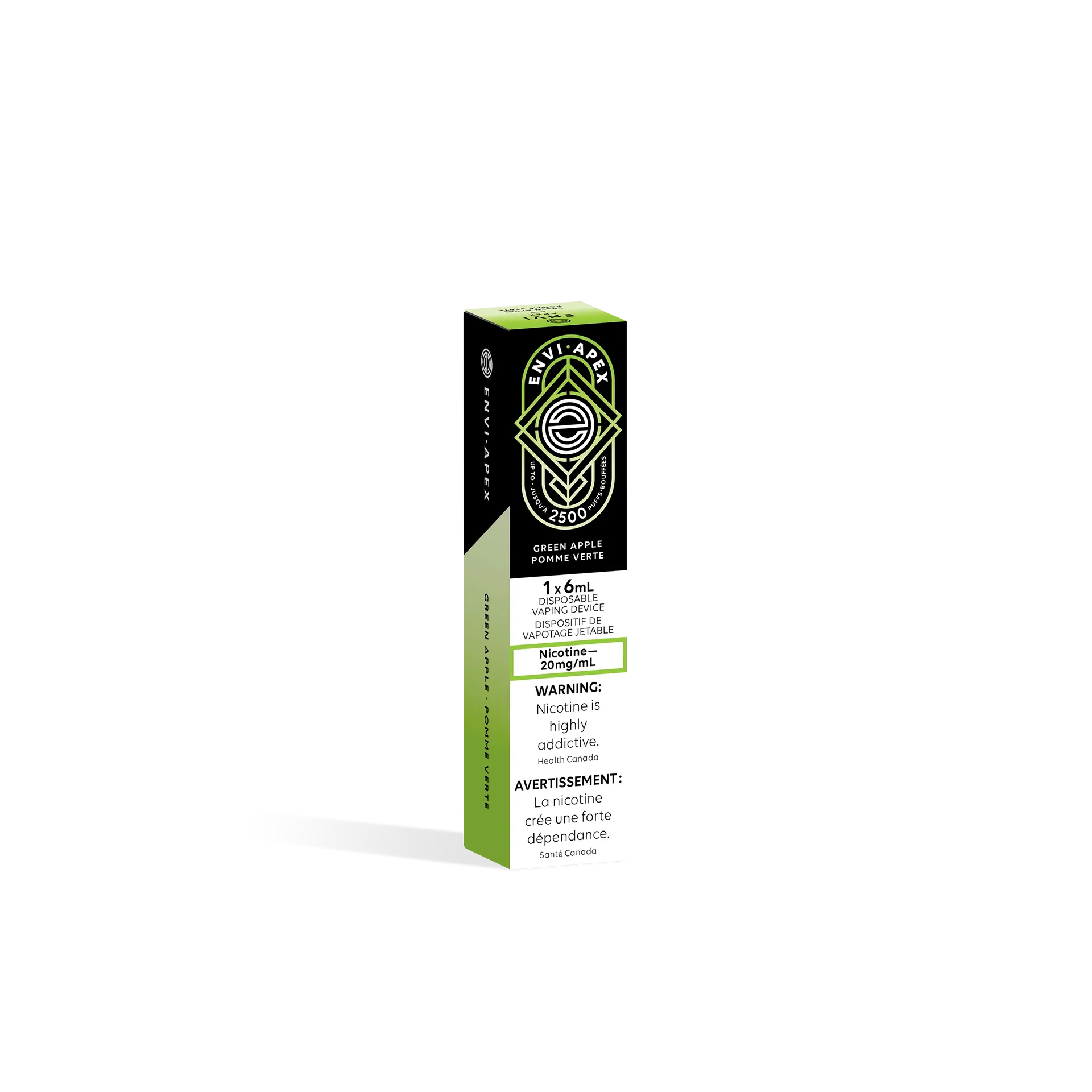 Green Apple Apex 2500 - Disposable Vape