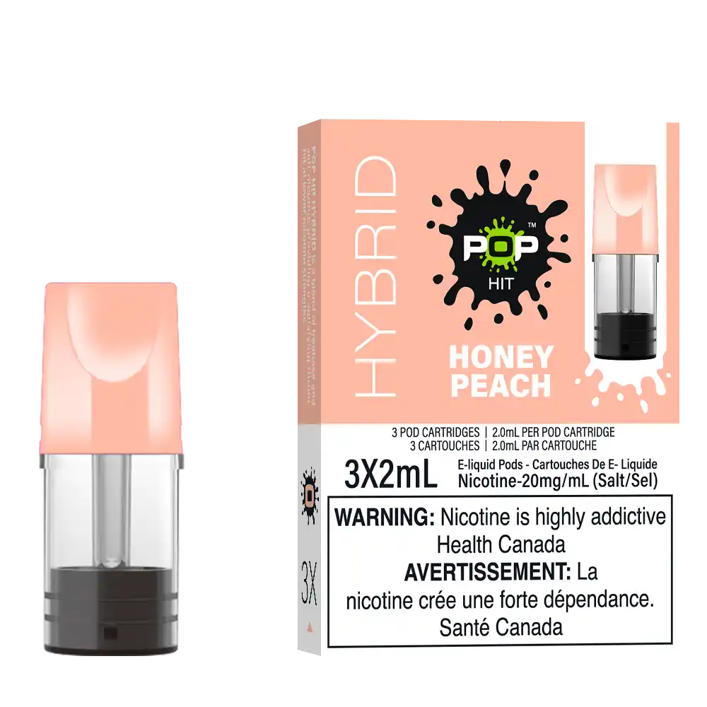 Honey Peach Stlth Pods by Pop Hybrid