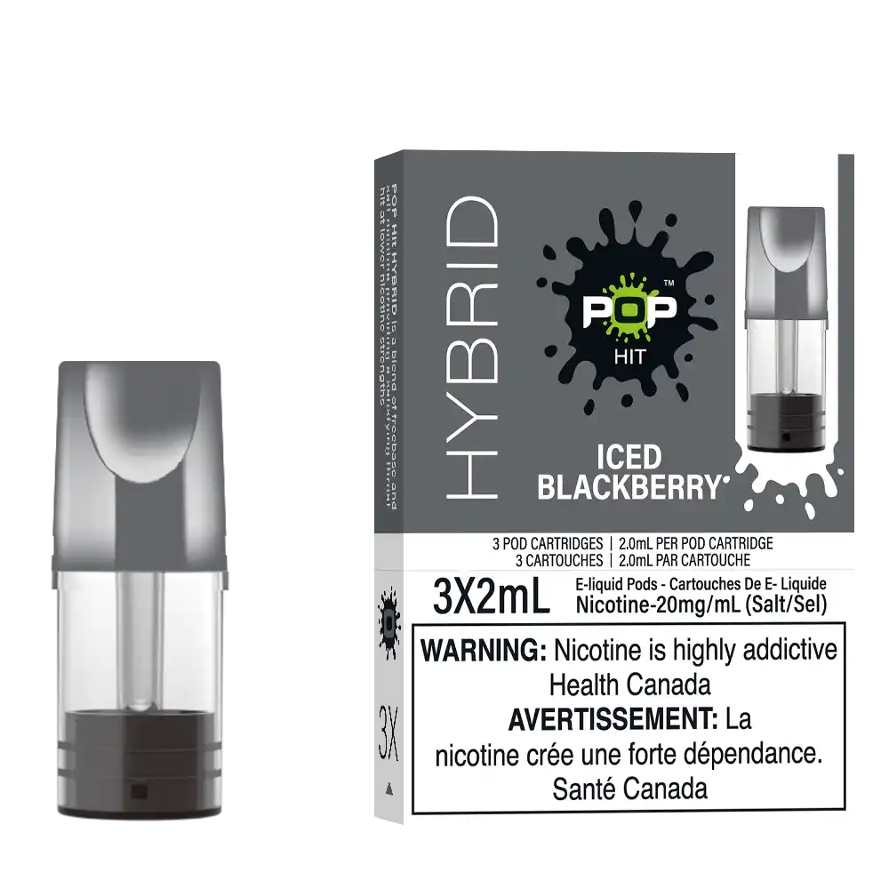 Iced Blackberry Stlth Pods by Pop Hybrid