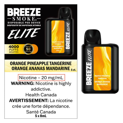 Breeze Elite - Disposable E-Cig (4000 Puffs) (EXCISE TAXED)