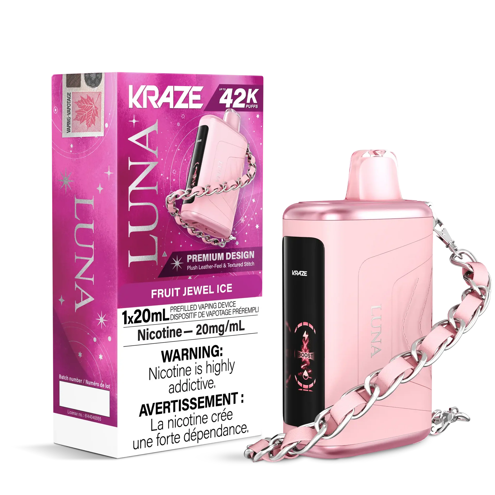 Fruit Jewel Ice Kraze Luna - Disposable 42K by KRAZE