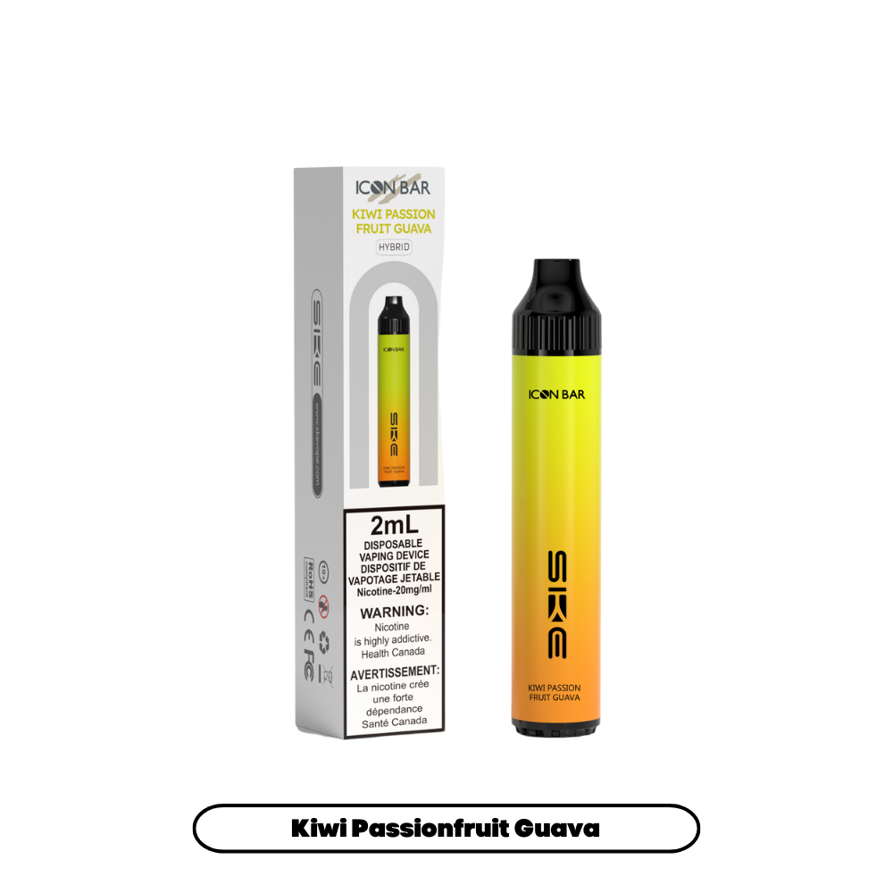 Kiwi Passionfruit Guava Icon Bar Hybrid - Disaposable 2K