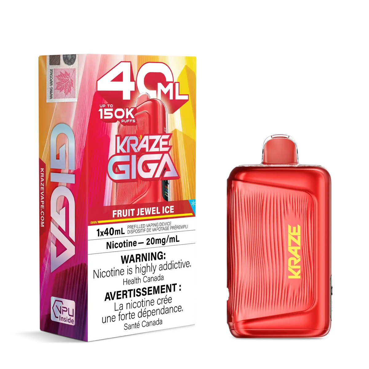 Fruit Jewel Ice Kraze Giga - Disposable 150K