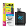 Gushin Blue Razz by Level X Flavour Beast G2 Ultra 50K