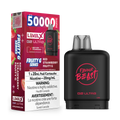 Red Strawberry Fruity G by Level X Flavour Beast G2 Ultra 50K by LEVEL X BY FLAVOUR BEAST