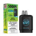 Super S. Blue Razz Iced by Level X Flavour Beast G2 Ultra 50K by LEVEL X BY FLAVOUR BEAST