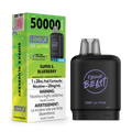 Super S. Blueberry Iced by Level X Flavour Beast G2 Ultra 50K by LEVEL X BY FLAVOUR BEAST