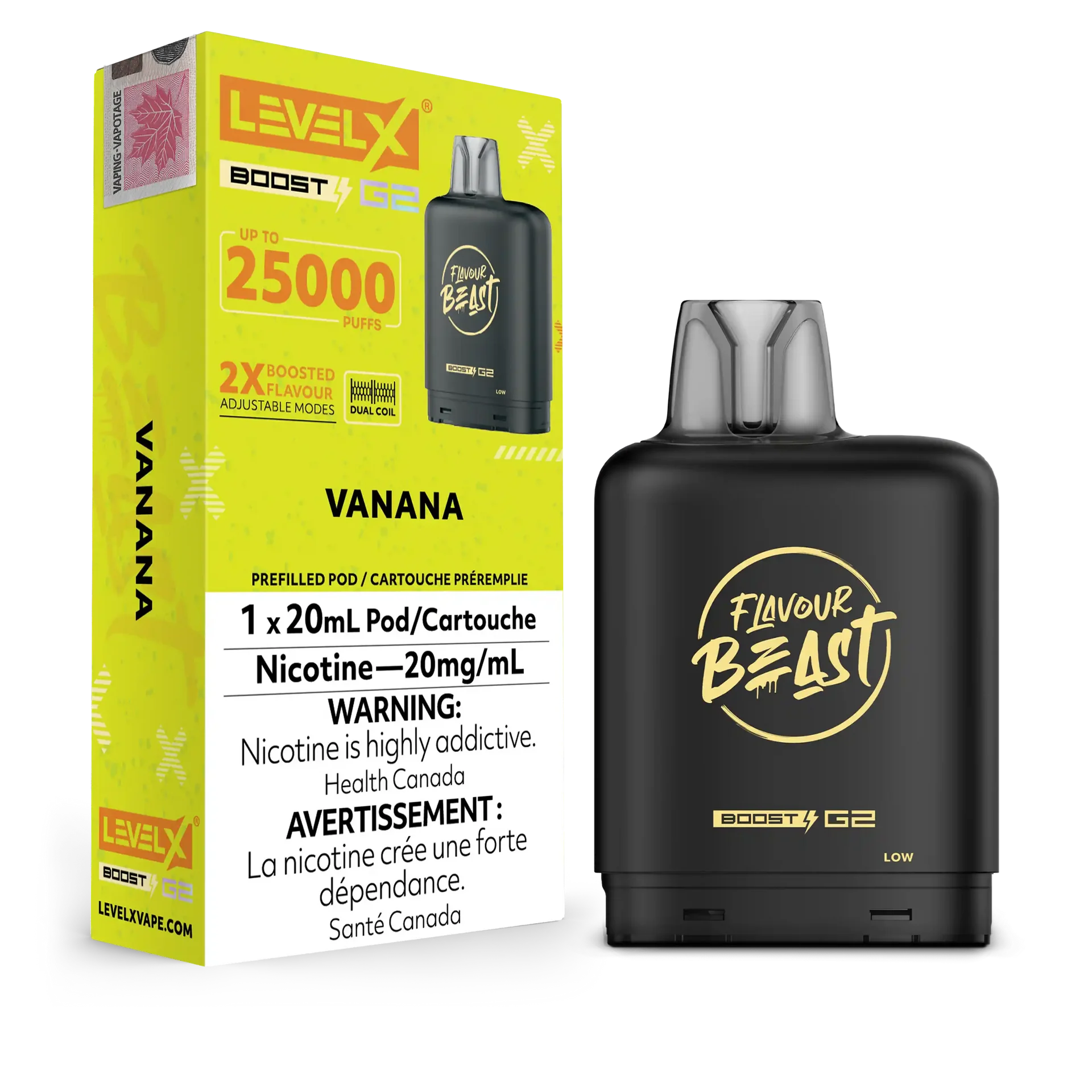 Vanana Flavour Beast Boost G2 Pods 25K by LEVEL X BY FLAVOUR BEAST