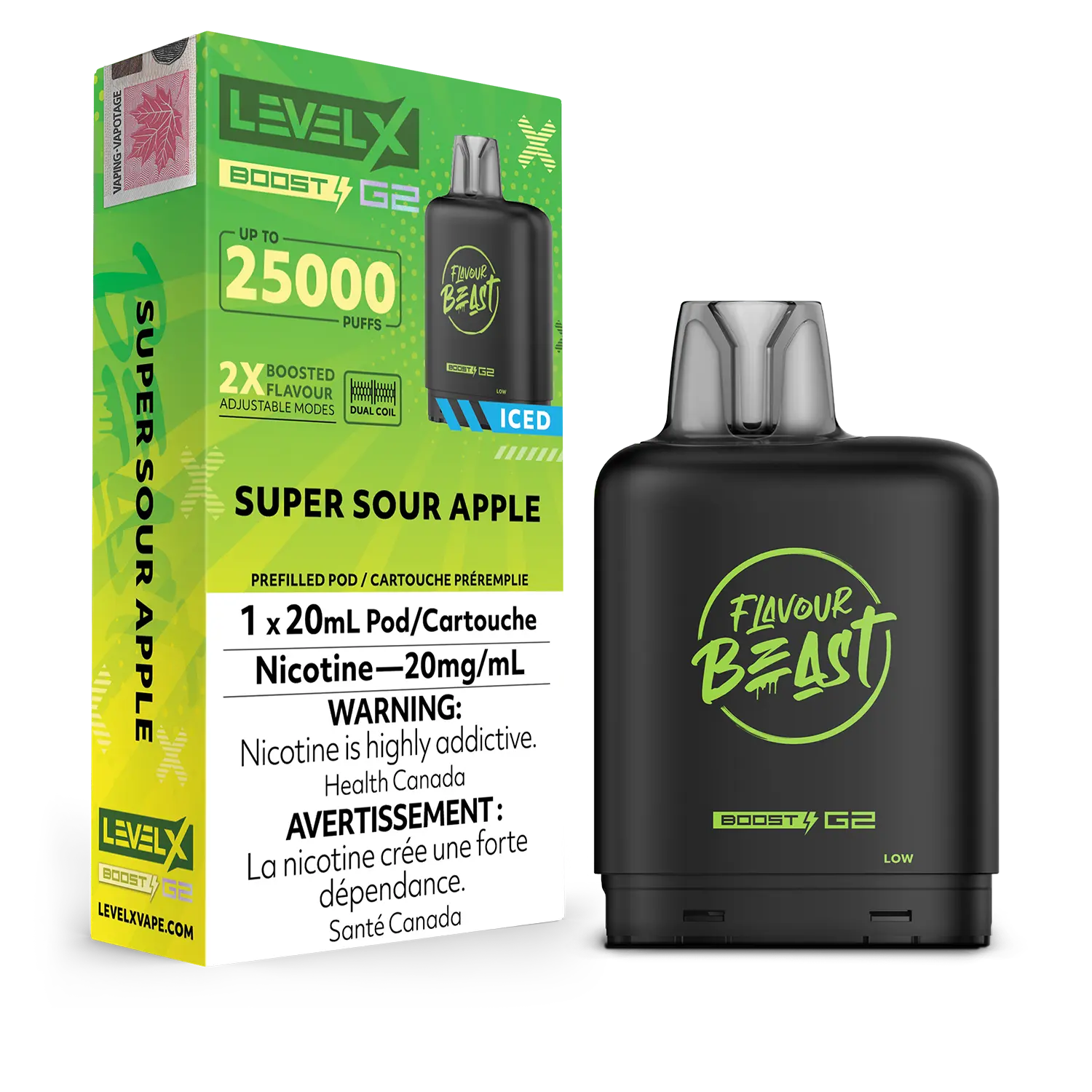 Strawberry Cherry Watermelon Flavour Beast Boost G2 Pods 25K by LEVEL X BY FLAVOUR BEAST