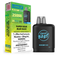 Super Sour Blue Razz (Iced) Flavour Beast Boost G2 Pods 25K
